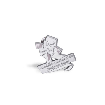 Silver Lapel Pin, Custom Special Badge (GZHY-LP-023)